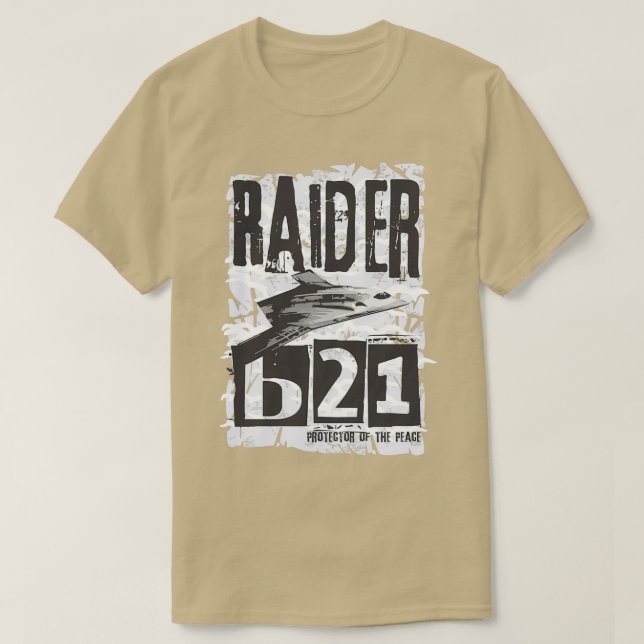 Camiseta Bombardero B21  (Diseño del anverso)