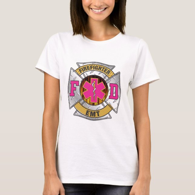 Camiseta Bombardero de EMT rosa (Anverso)