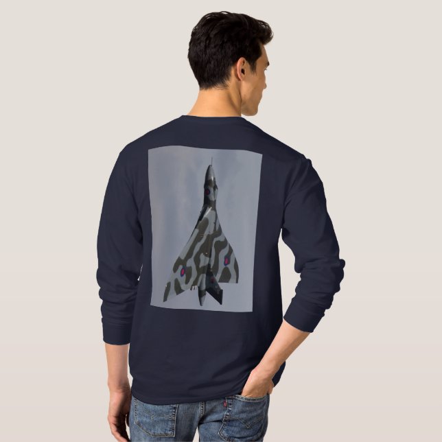 Camiseta Bombardero de Vulcan (Reverso completo)