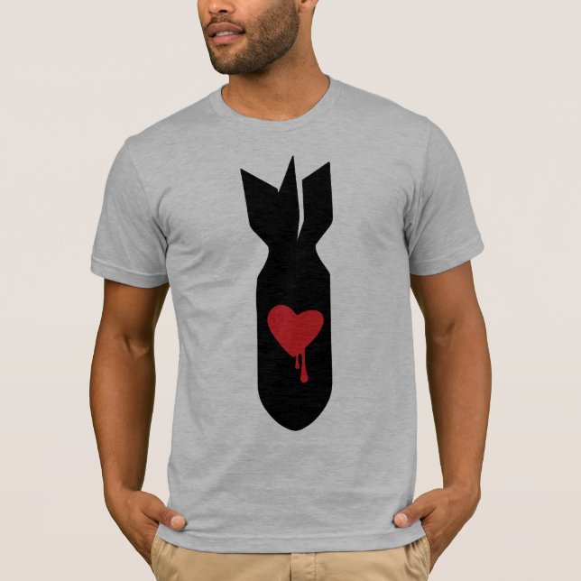 Camiseta Bombardero del amor (Anverso)
