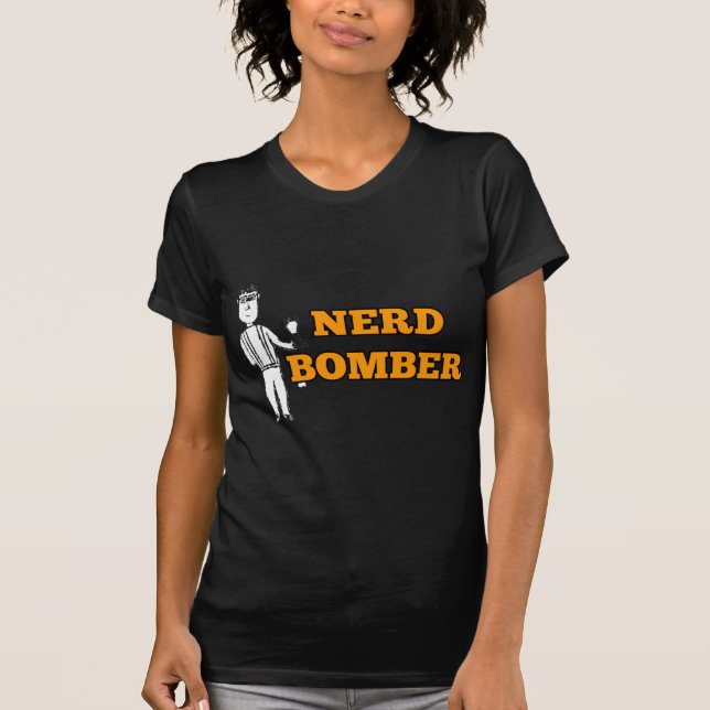 Camiseta Bombardero del empollón (Anverso)
