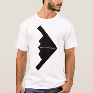 Camiseta bombardero del No-suicidio