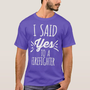Camiseta Bombardero Fiance Futuro Participación de Novias