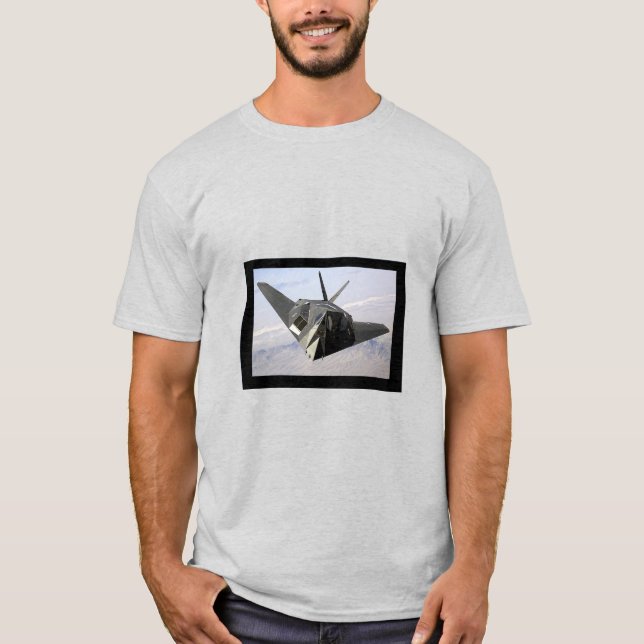 Camiseta Bombardero furtivo F-117 Nighthawk (Anverso)