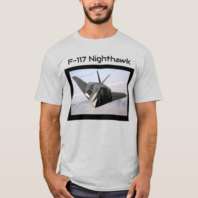 Camiseta Bombardero furtivo F-117 Nighthawk (Anverso)