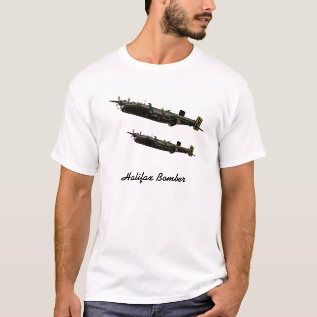 Camiseta Bombardero Halifax (Anverso)