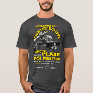 Camiseta Bombardero P51 MUSTANG 1