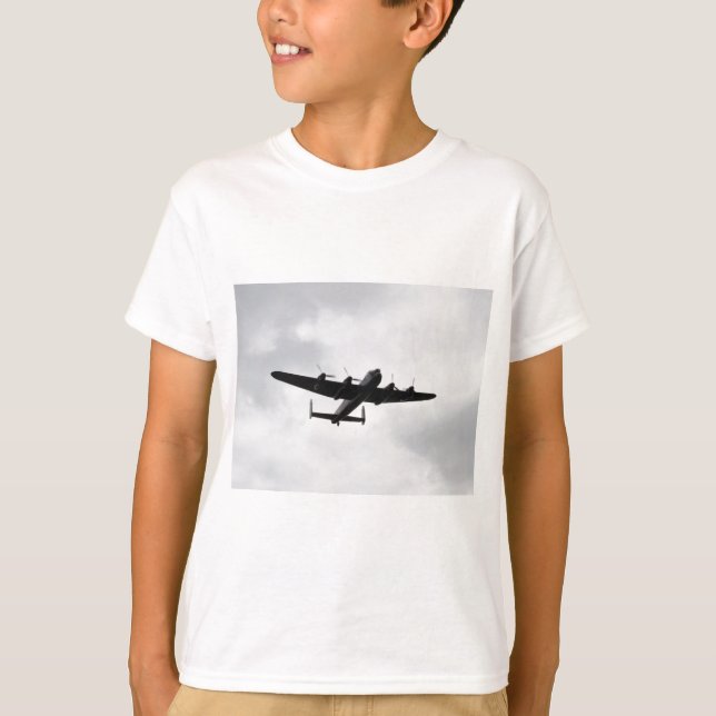 Camiseta Bombardero pesado de Lancaster (Anverso)