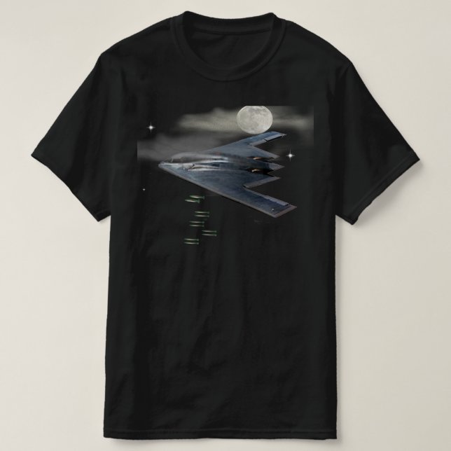 Camiseta Bombardero sigiloso B-2 (Diseño del anverso)