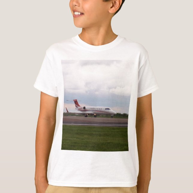 Camiseta Bombardier Lear Jet 45XR (Anverso)
