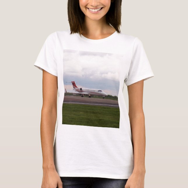 Camiseta Bombardier Lear Jet 45XR (Anverso)