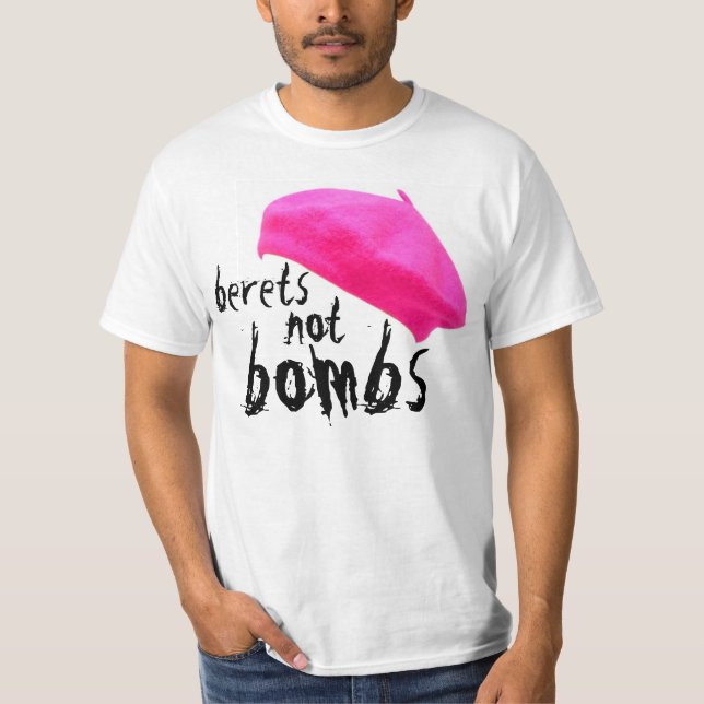 CAMISETA BOMBAS DE LAS BOINAS NO (Anverso)