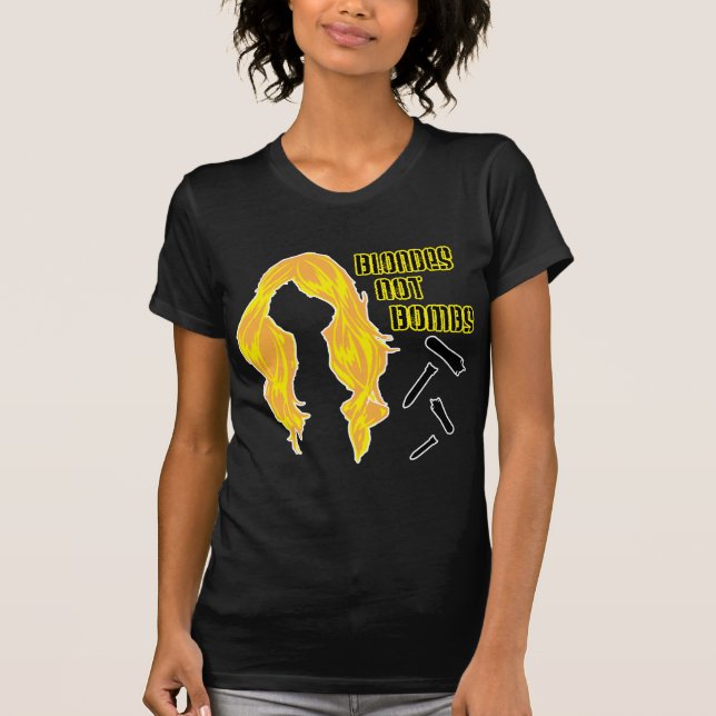 Camiseta Bombas de los Blondes de Conchords no (Anverso)