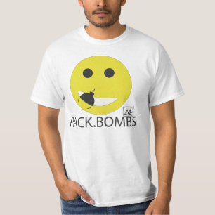 Camiseta Bombas del paquete de Laxsauce