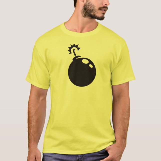 Camiseta Bombas lejos (Anverso)