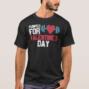 Camiseta Bombeado para el gimnasio de San Valentín levanta 