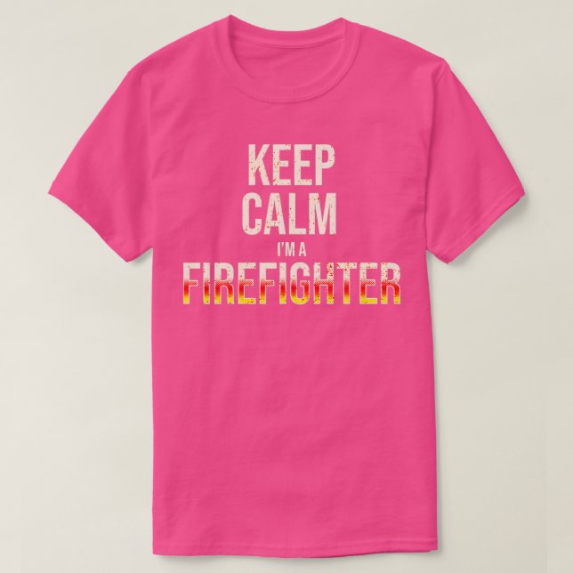 Camiseta Bombero (Diseño del anverso)