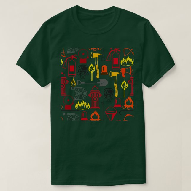 Camiseta Bombero (Diseño del anverso)
