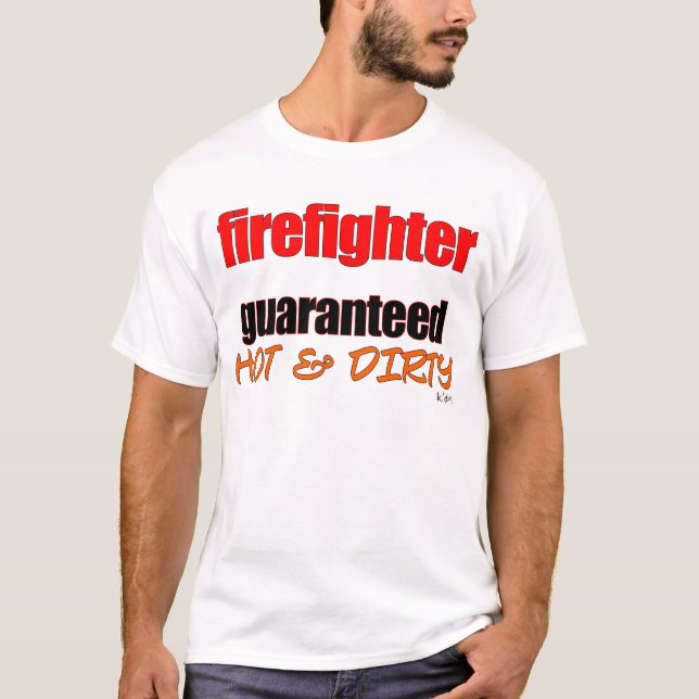 Camiseta bombero (Anverso)