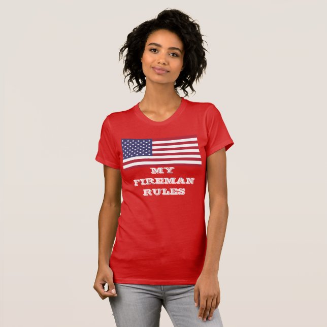 Camiseta bombero (Anverso completo)