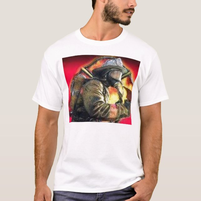 Camiseta bombero (Anverso)