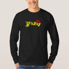 Camiseta Bombero 365247 días/año horas/día/semana