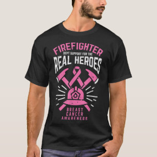 Camiseta Bombero apoya a héroes reales contra el cáncer de 