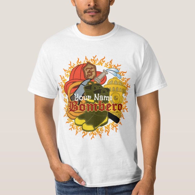 Camiseta Bombero Bombero (Anverso)
