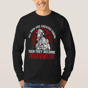 Camiseta Bombero Corremos Hacia Las Llamas