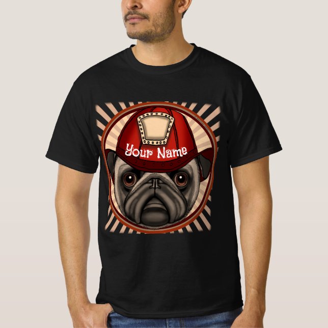 Camiseta Bombero de bombas (Anverso)