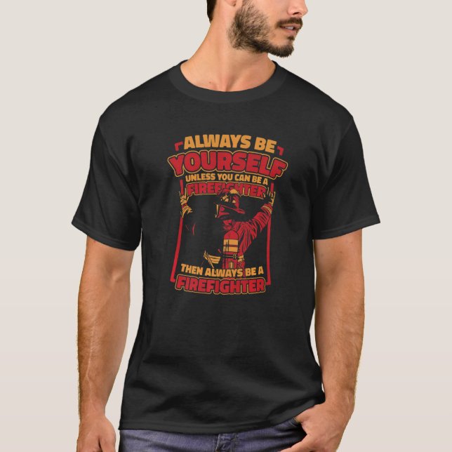 Camiseta Bombero de bomberos 2 (Anverso)