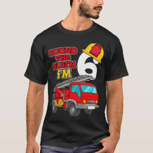 Camiseta Bombero de bomberos de 6 días, bombero, chistoso d