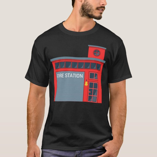 Camiseta Bombero de bomberos de bomberos de bomberos (Anverso)