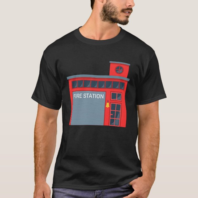 Camiseta Bombero de bomberos de bomberos de bomberos (Anverso)