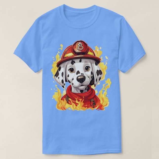 Camiseta Bombero de Dalmacia 1 (Diseño del anverso)