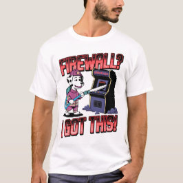 Camiseta Bombero de Dalmacia vs. máquina de arcade Error 40