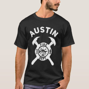 Camiseta Bombero De La Ciudad De Austin, Departamento De Bo