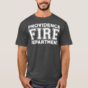 Camiseta Bombero de la isla Rhode de Providencia de rescate