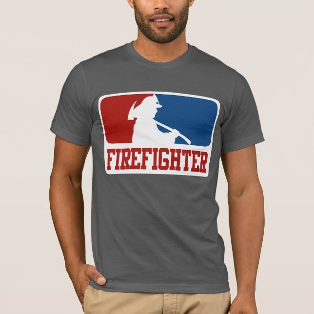 Camiseta Bombero de la primera división (Anverso)