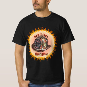 Camiseta Bombero de San Diego