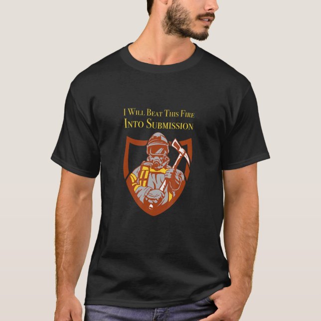 Camiseta Bombero de Tierras Silvestres Fumienta (Anverso)