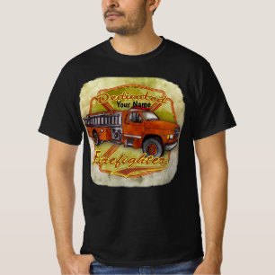 Camiseta Bombero dedicado