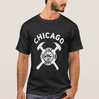 Camiseta Bombero del Departamento de Bomberos de Illinois