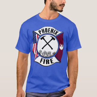 Camiseta Bombero del Departamento de Bomberos de Phoenix Ar