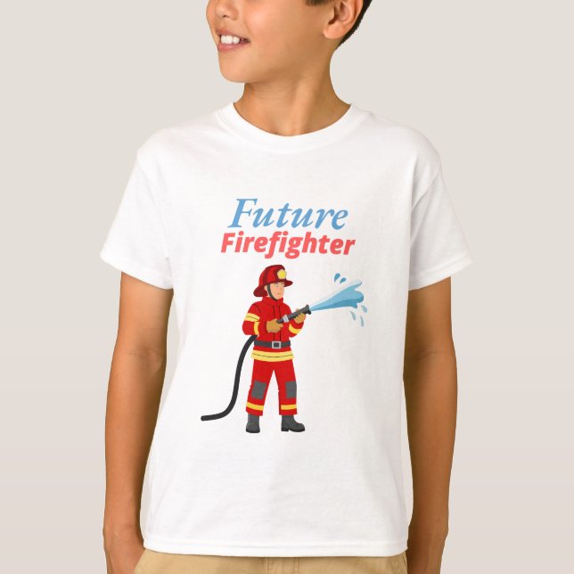Camiseta Bombero del Futuro (Anverso)