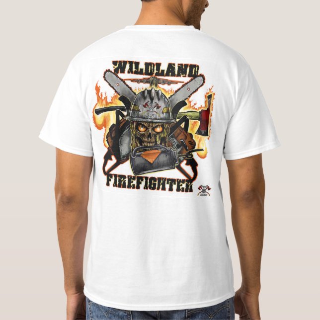 Camiseta Bombero del yermo (Reverso)