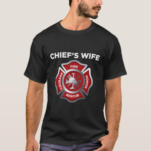 Camiseta Bombero dispara al jefe de bomberos