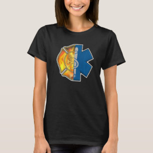 Camiseta Bombero Emt Orgulloso Emt Bombero Ems Insignia 2