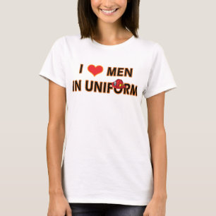 CAMISETA BOMBERO EN UNIFORME