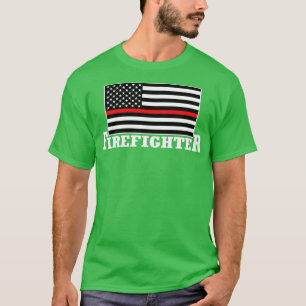 Camiseta Bombero estadounidense bombero bombero bombero bom